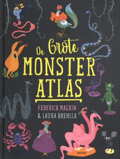De grote monster atlas, Federica Magrin - Gebonden - 9789059245709