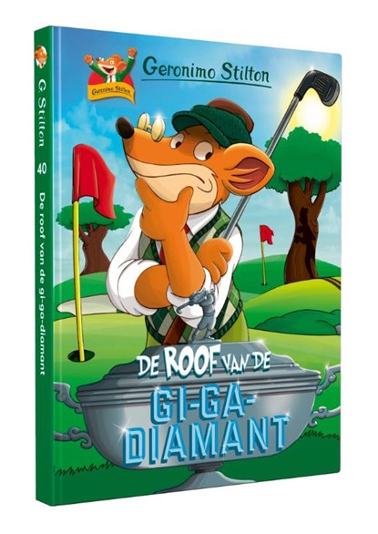 De roof van de gi-ga-diamant, Geronimo Stilton - Gebonden - 9789059248410