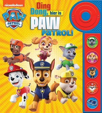 Ding, dong, hier is Paw Patrol!,  - Gebonden - 9789059248649