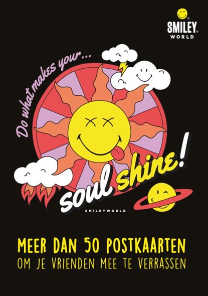 Do what makes your soul shine: meer dan 50 postkaarten om je vrienden mee te verrassen, Smiley - Paperback - 9789059249417