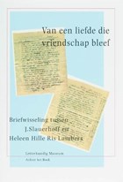 Van een liefde die vriendschap bleef | J. Slauerhoff & H. Hille Ris Lambers | 