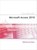 Microsoft Access 2010, Wilfred de Feiter - Paperback - 9789059404687