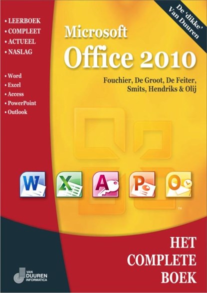 Office 2010, Het complete boek, Team VDM - Paperback - 9789059404878