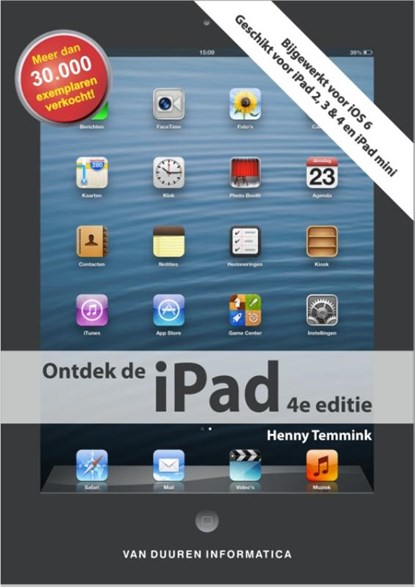 Ontdek de iPad  4e, Henny Temmink - Paperback - 9789059406001