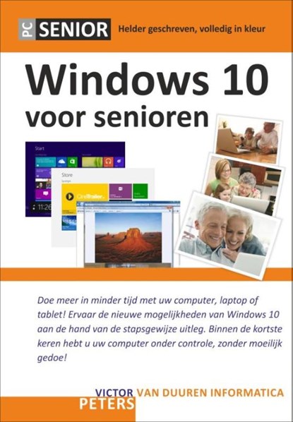 Windows 10 voor senioren, Victor Peters - Gebonden - 9789059408289