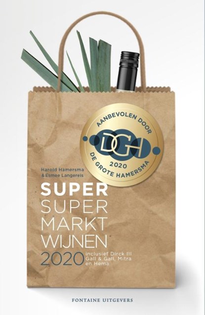 Super supermarktwijnen 2020, Harold Hamersma ; Esmee Langereis - Paperback - 9789059562356