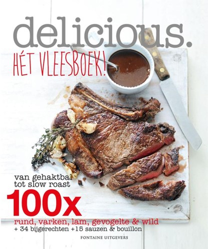 Hét vleesboek!, delicious. magazine - Paperback - 9789059565135