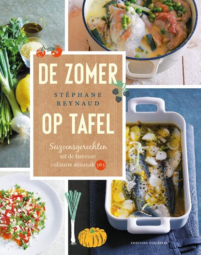 De zomer op tafel, Stéphane Reynaud - Gebonden - 9789059566217