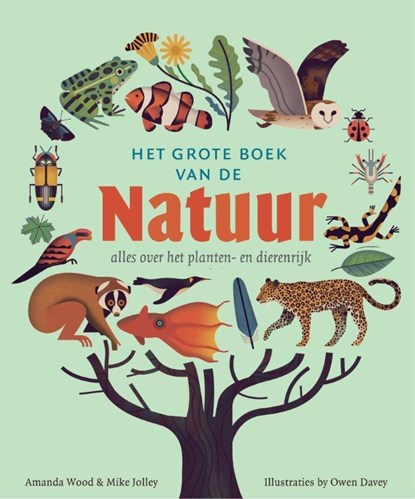Het grote boek van de natuur, Amanda Wood ; Mike Jolly - Gebonden - 9789059566989