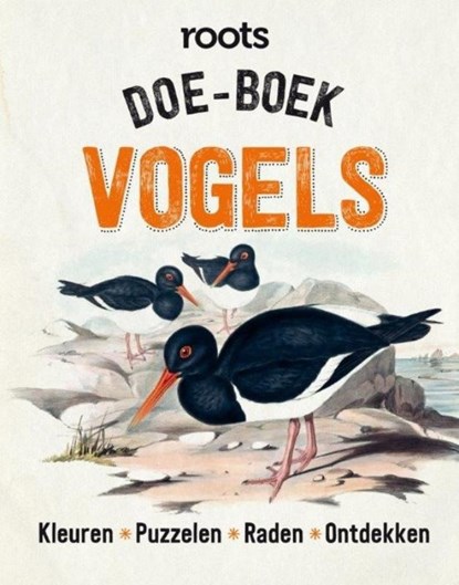Doe-boek vogels, Geert-Jan Roebers ; Roots - Gebonden - 9789059568556