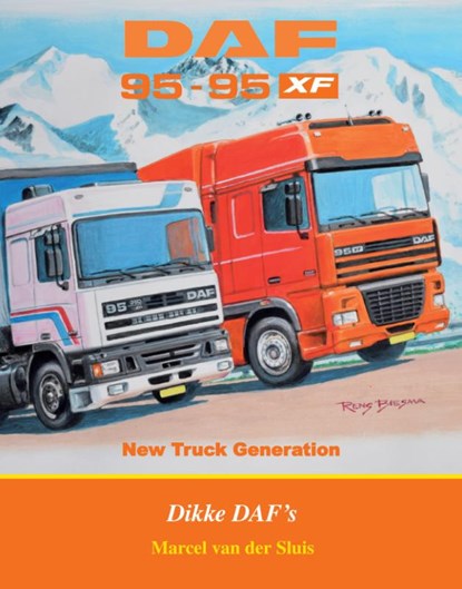 DAF 95 en 95 XF, Marcel van der Sluis - Gebonden - 9789059612310