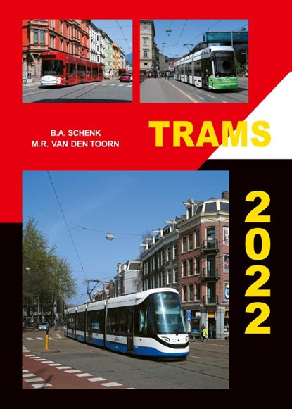 Trams 2022, B.A. Schenk ; M.R. Van den Toorn - Paperback - 9789059612563
