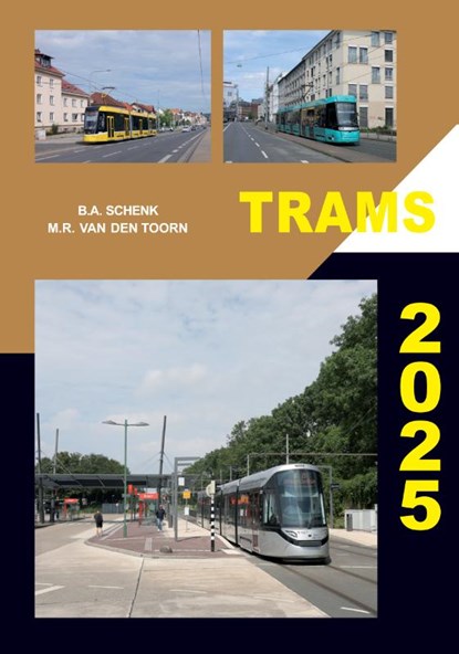 Trams 2025, B.A. Schenk ; M.R. van den Toorn - Paperback - 9789059612969