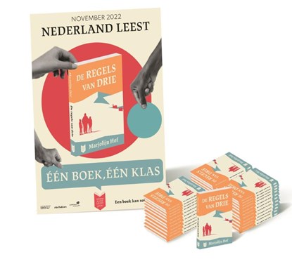 Nederland Leest Junior 2022 Boekenpakket voor scholen 2022, Marjolijn Hof - Gebonden - 9789059652477