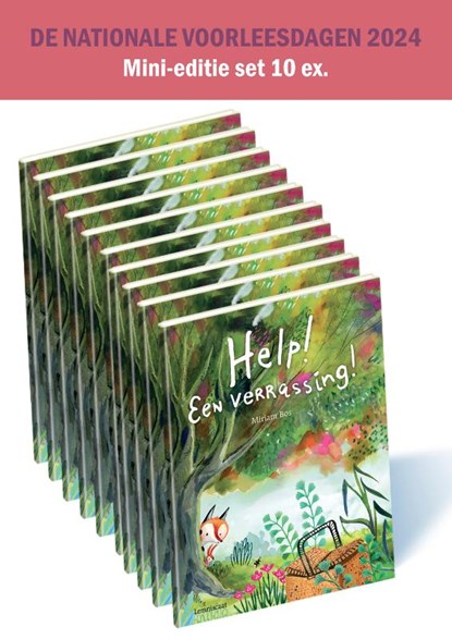 Set 10 x Mini-Prentenboek De Nationale Voorleesdagen 2024, Miriam Bos - Paperback - 9789059652644