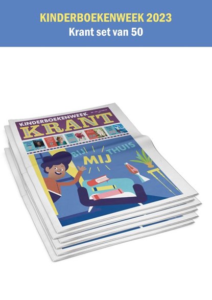 Set 50 x Kinderboekenweekkrant 2023, niet bekend - Gebonden - 9789059656154