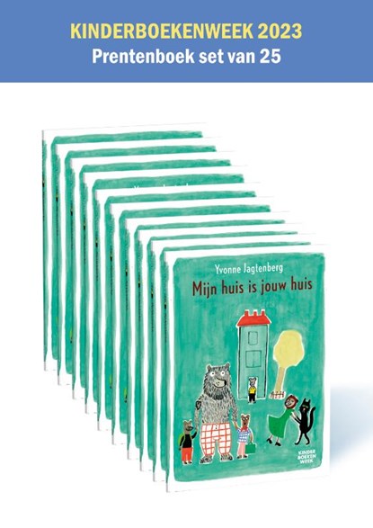 Set 25 x Prentenboek Kinderboekenweek 2023, Yvonne Jagtenberg - Gebonden - 9789059656529