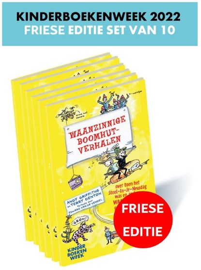 Set 10 x Friese Editie Kinderboekenweekgeschenk 2022, Andy Griffiths - Gebonden - 9789059657854