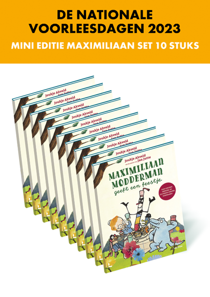 Set 10 x Mini-Prentenboek De Nationale Voorleesdagen 2023, Joukje Akveld - Gebonden - 9789059658011
