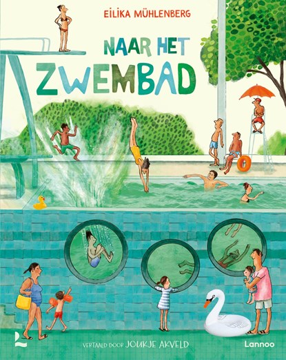 Naar het zwembad, Eilika Mühlenberg - Gebonden - 9789059961463