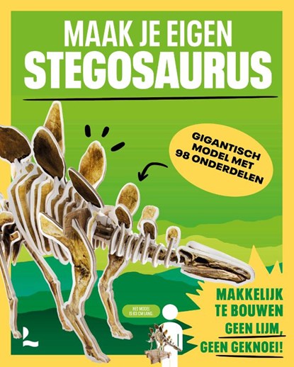 Maak je eigen Stegosaurus, niet bekend - Gebonden - 9789059961647