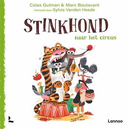 Stinkhond naar het circus, Colas Gutman - Luisterboek MP3 - 9789059962705