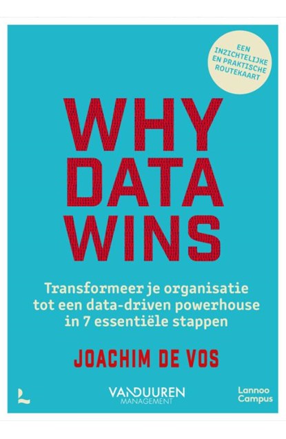 Why Data Wins, Joachim De Vos - Gebonden - 9789059963979