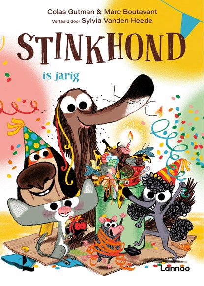 Stinkhond is jarig, Colas Gutman - Gebonden - 9789059969506