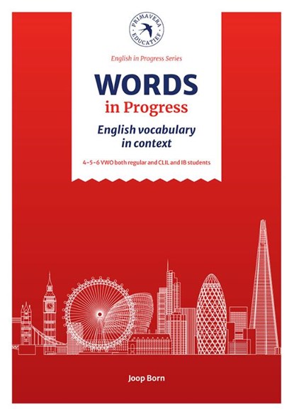 Words in Progress, Joop Born - Paperback - 9789059973596