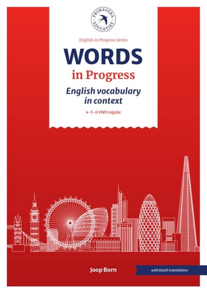 Words in Progress, Joop Born - Paperback - 9789059974333