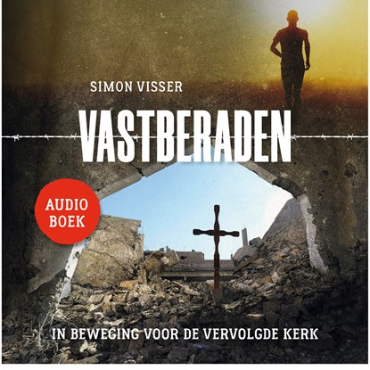 Vastberaden, Simon Visser - Luisterboek MP3 - 9789059992375