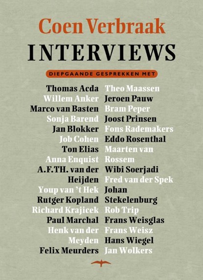 Interviews, VERBRAAK, C. - Paperback - 9789060057049