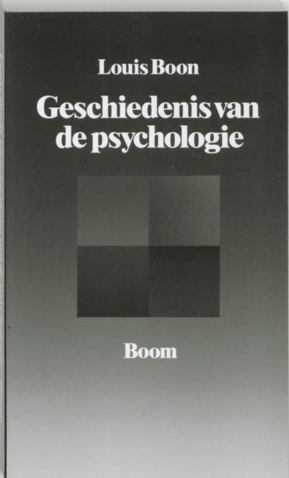 Geschiedenis van de psychologie, L. Boon - Paperback - 9789060095287