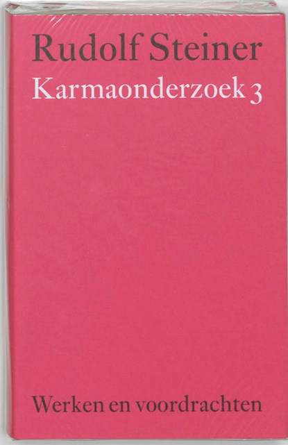Karmaonderzoek 3, Rudolf Steiner - Gebonden - 9789060385289