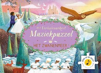 Muziekpuzzel - Het zwanenmeer, Jesscia Courtney-Tickle - Gebonden - 9789060389997