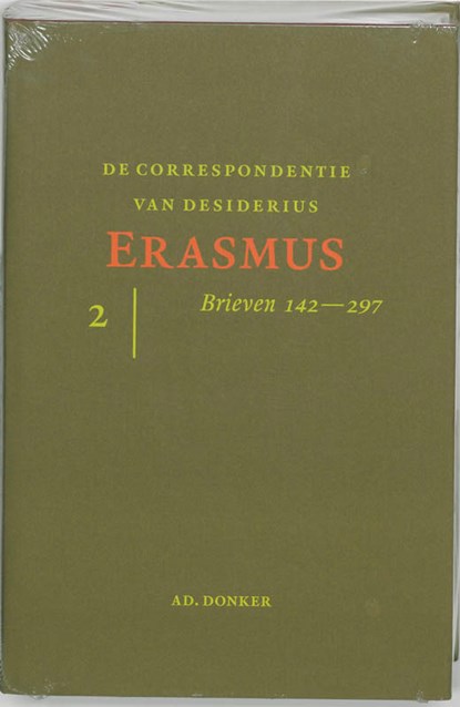 De correspondentie van Desiderius Erasmus 2 Brieven 141-297, Desiderius Erasmus - Gebonden - 9789061005667
