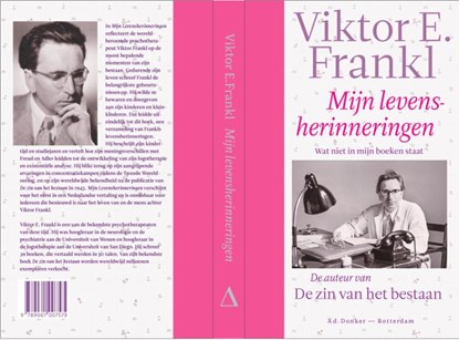 Mijn levensherinneringen, Viktor E. Frankl - Gebonden - 9789061007579