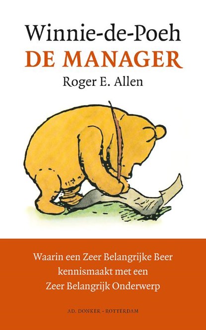Winnie-de-Poeh de manager, Roger E. Allen - Paperback - 9789061007678