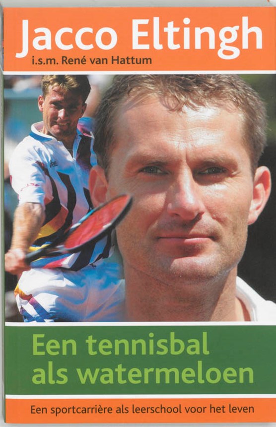 Een tennisbal als watermeloen