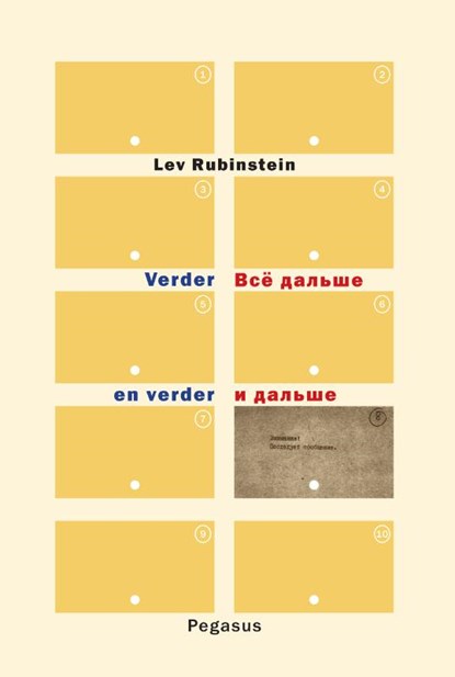 Verder en verder, Lev Rubinstein - Paperback - 9789061434061