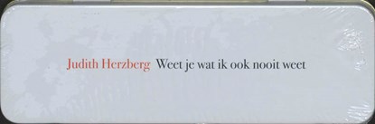 Weet je wat ik ook nooit weet?, Judith Herzberg - Paperback - 9789061696728