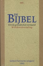 De Bijbel Willibrordvertaling 1995 Standaardeditie | auteur onbekend | 