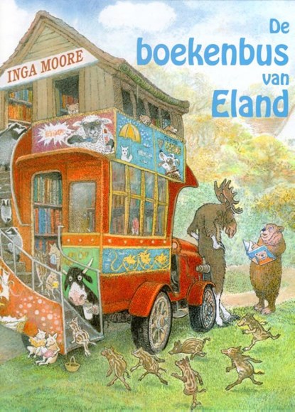 De boekenbus van Eland, Inga Moore - Gebonden - 9789061742432