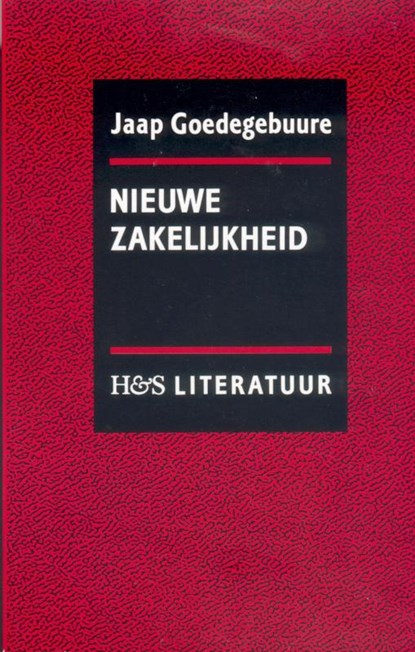 Nieuwe Zakelijkheid, GOEDEGEBUURE, Jaap - Paperback - 9789061940388
