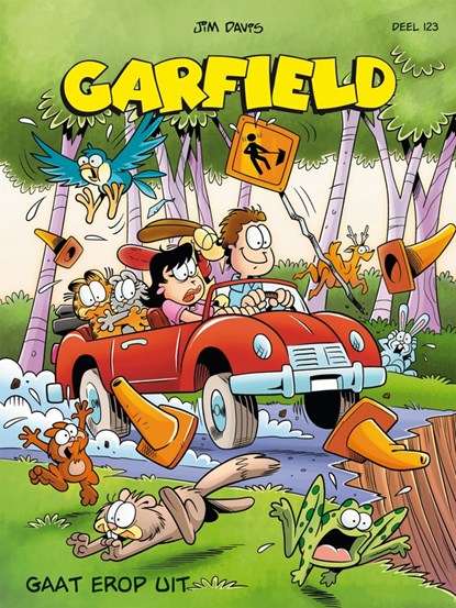 Garfield album 119. gaat erop uit, jim davis - Paperback - 9789062132195