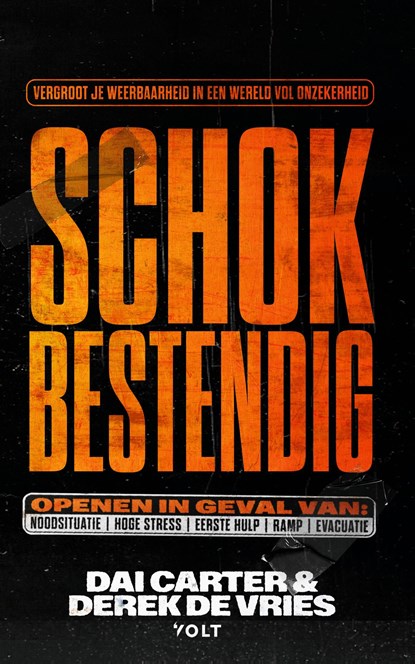 Schokbestendig, Dai Carter ; Derek de Vries - Ebook - 9789062224937