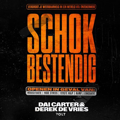 Schokbestendig, Dai Carter ; Derek de Vries - Luisterboek MP3 - 9789062226412
