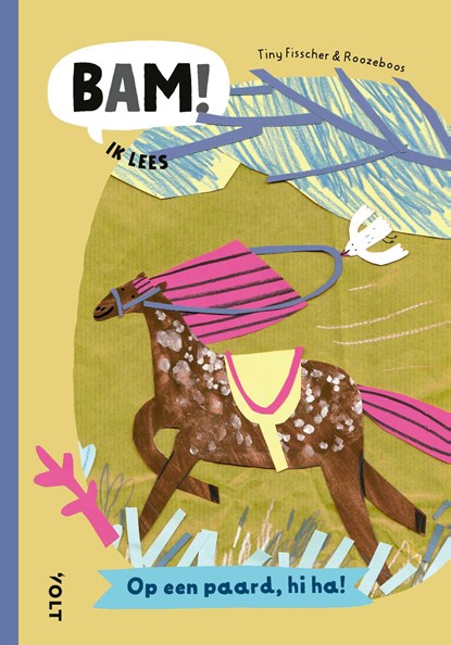 Op een paard, hi ha!, Tiny Fisscher - Gebonden - 9789062228874
