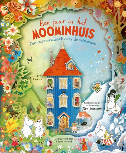 Een jaar in het Moominhuis, Tove Jansson - Gebonden - 9789062229673
