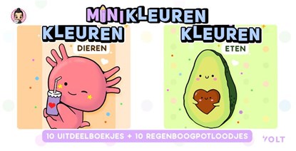 Minikleuren - uitdeelboekjes, Leon Römer - Paperback - 9789062229857